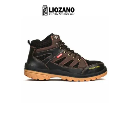 Working FieldMaster Army – Sepatu Safety & Adventure Pria | Cokelat Tua